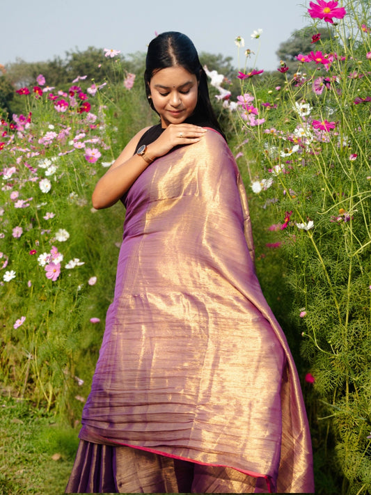 handloom tissue saree