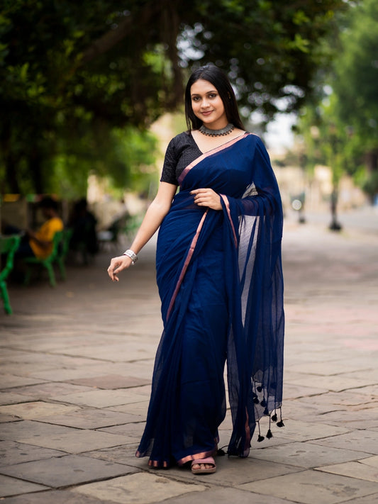 ethnic cotton sarees online