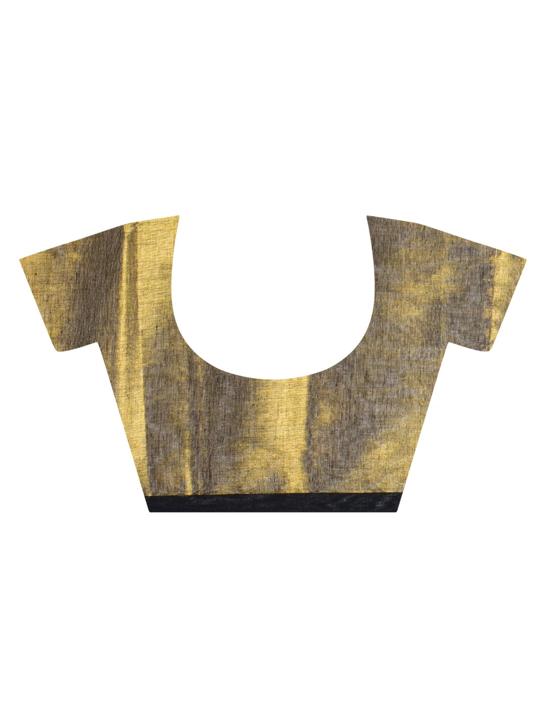 Swarnika | Gold Handloom Tissue Saree