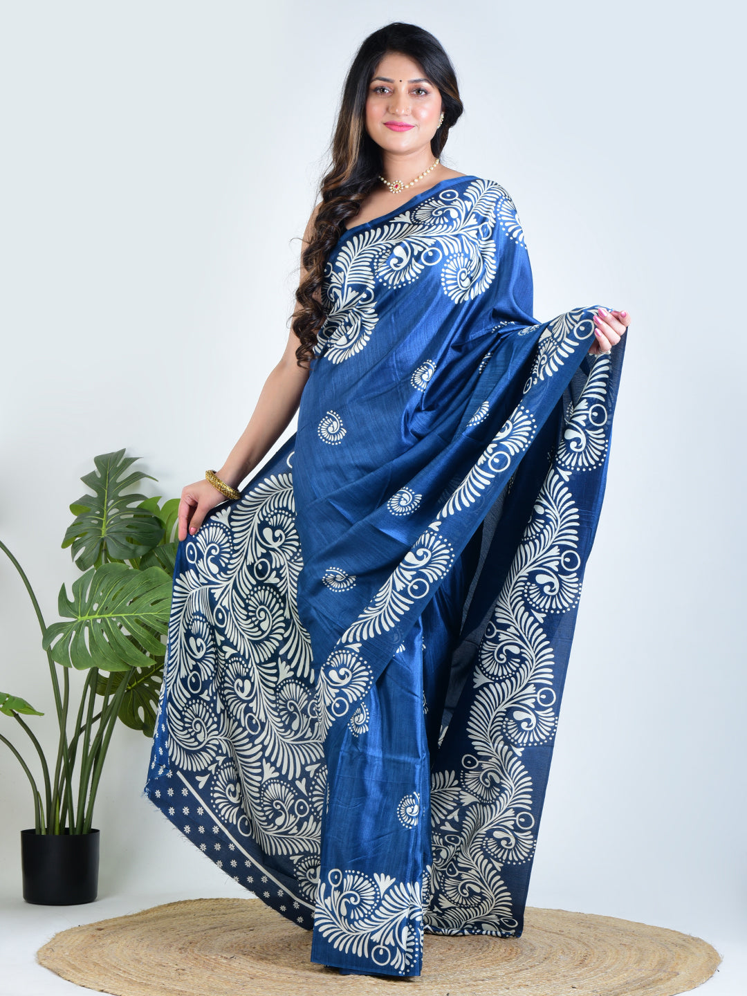 Blue Mirage | Blue Silk Saree