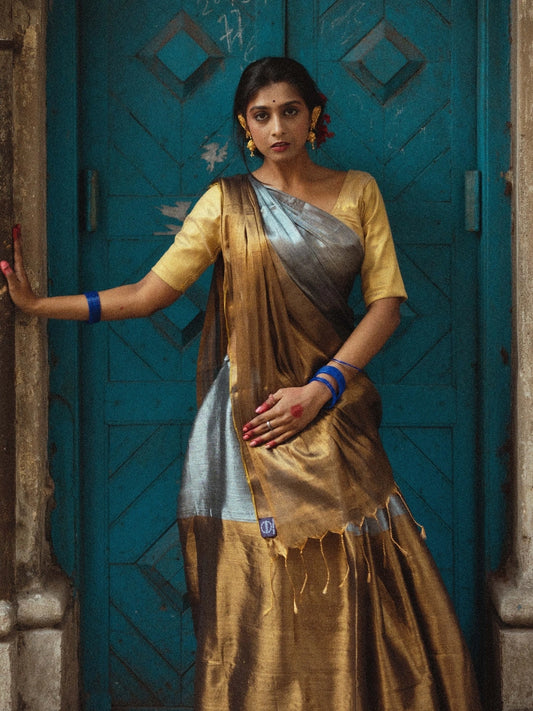 handloom tissue saree